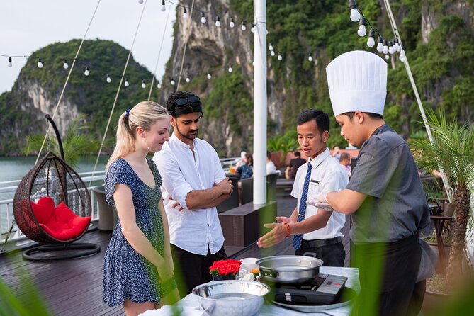 Halong Bay - Hera Luxury Day Cruise 7.5 Hours - Boarding the Hera Cruise