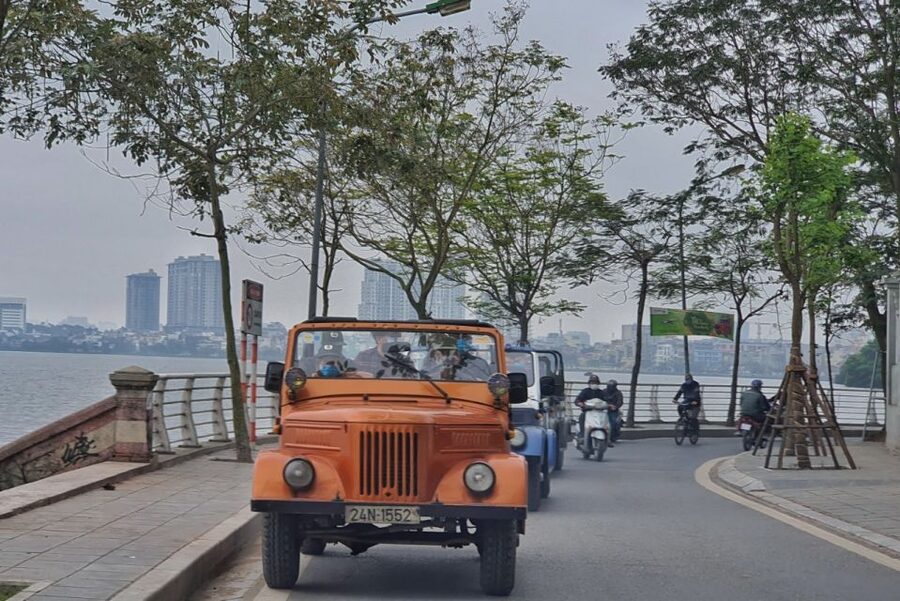 Hanoi Food, Culture, Sightseeing & Fun By Vietnam Army Jeep - Hanoi’s major sights from the Jeep