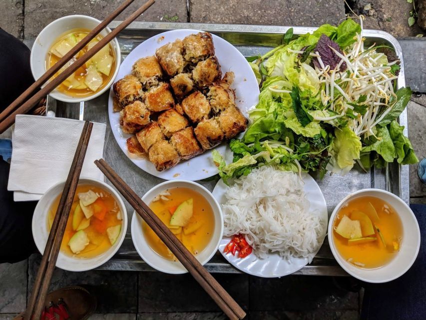 Hanoi Food, Culture, Sightseeing & Fun By Vintage Motorbike - Train Street is the most unusual photo stop