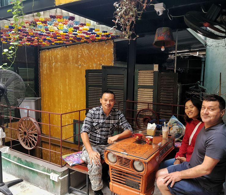 Hanoi Food, Culture, Sightseeing & Fun By Vintage Motorbike - The first ride takes you behind the postcard