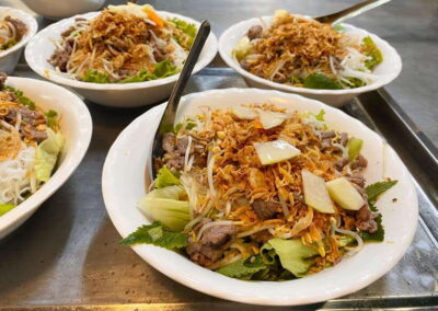 Guided Street Food Tour with Train Street Experience