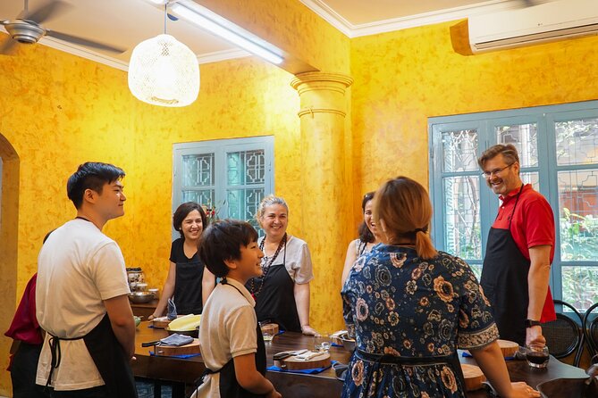 Hanoi: Handcrafted Wood Carving Workshop with Local Artisan - The villa setting and included refreshments