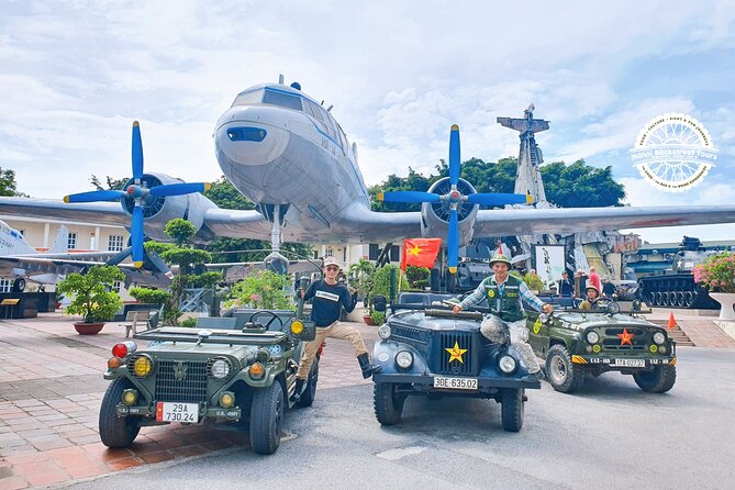 Hanoi Jeep Tour: Food, Culture and Fun by Vietnam Army Jeep - Train Street, coffee, and a carefully timed visit