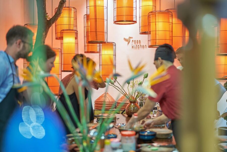 Hanoi: Vegan Vietnamese Cooking Class in a Local Villa - Four dishes in a 500 to 600 square meter villa