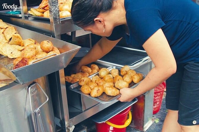 Hanoi Walking Street Food Tour with Train-Street Visit - Bun cha and spring rolls: a proper Hanoi beginning