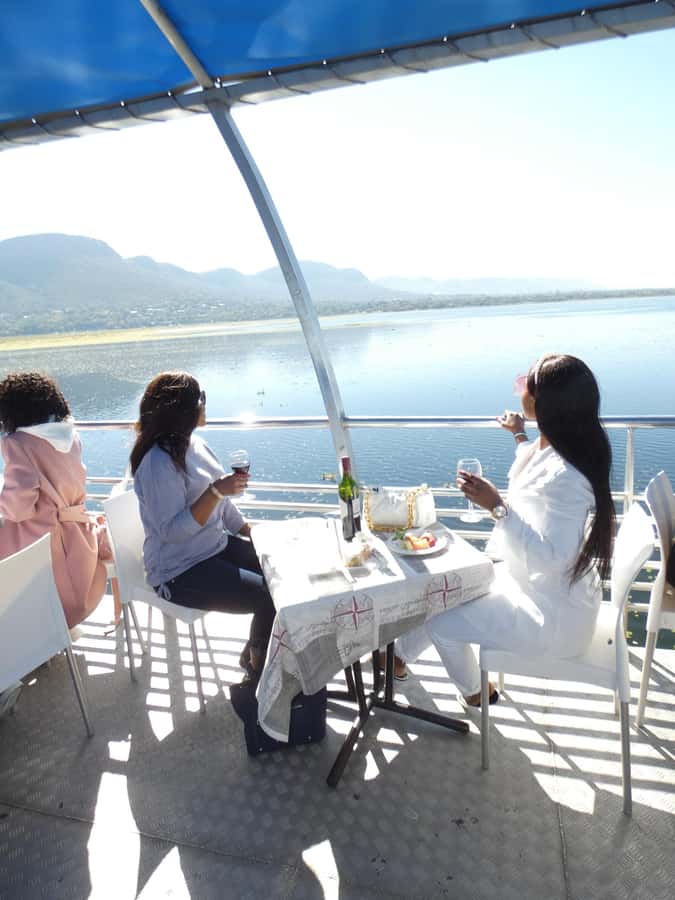 Hartbeespoort: 2-Hour Dam Cruise with South African Food - Magaliesberg views from the open water