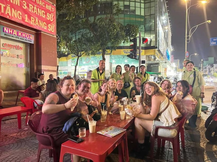 Ho Chi Minh City: Motorbike Street Food Tour - 12 Tastings - Flan and steamed oysters at the finish