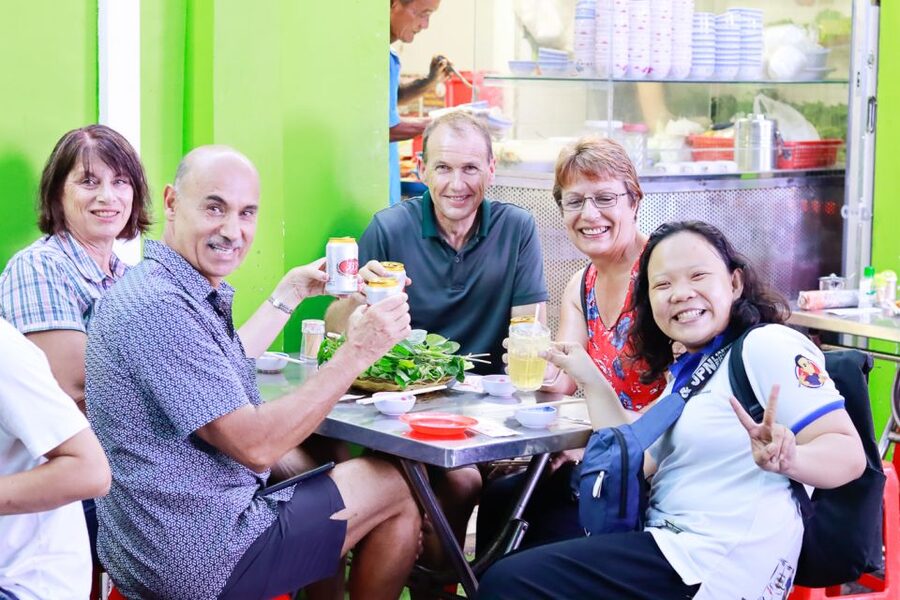 Ho Chi Minh City: Private Street Food Evening Walking Tour - Saigon bánh mì, the quick classic