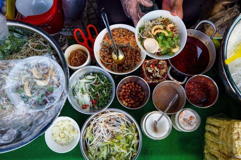 Hue: Guided Local Food Tour with Stories - First tasting: 1 Kiet 177 Phan Dinh Phung