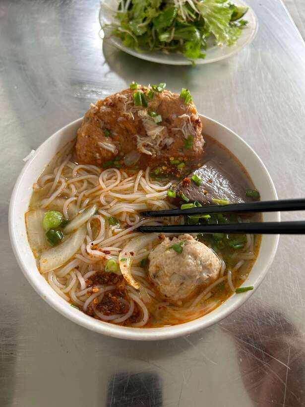 Hue: Guided Local Food Tour with Stories - Second stop: a local food shop near Link Teq