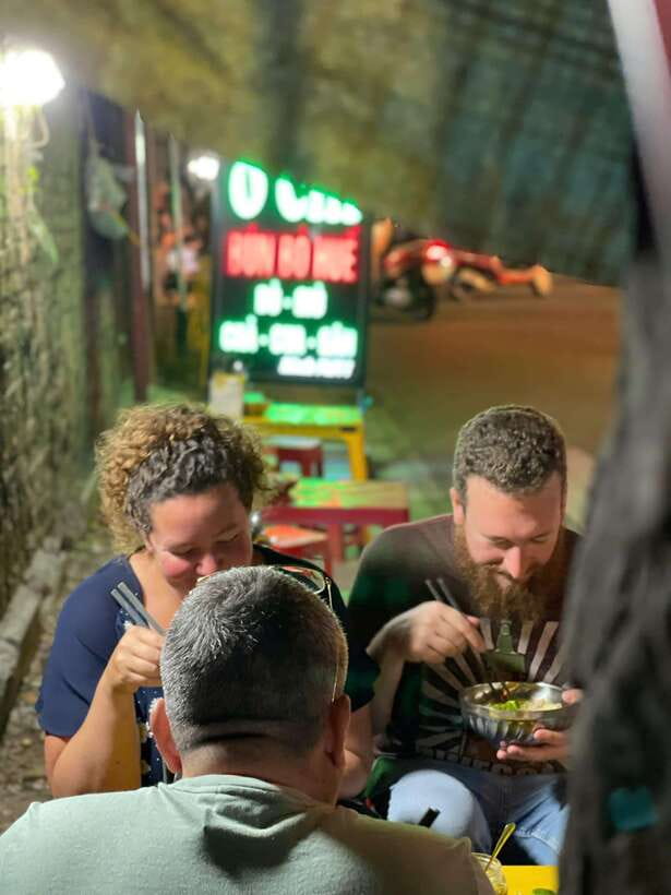 Hue: Guided Local Food Tour with Stories - The scooter segment and river route