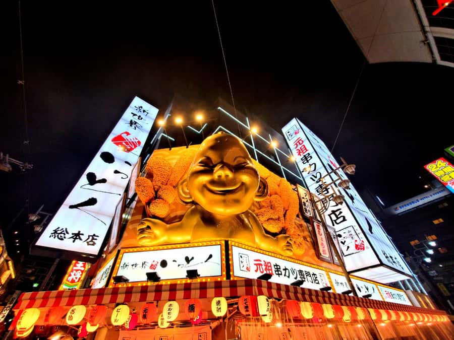 Hungry Osaka Street Food Tour: 15 Dishes & 3 Drinks - Stop one: kushikatsu and doteyaki in true Osaka fashion