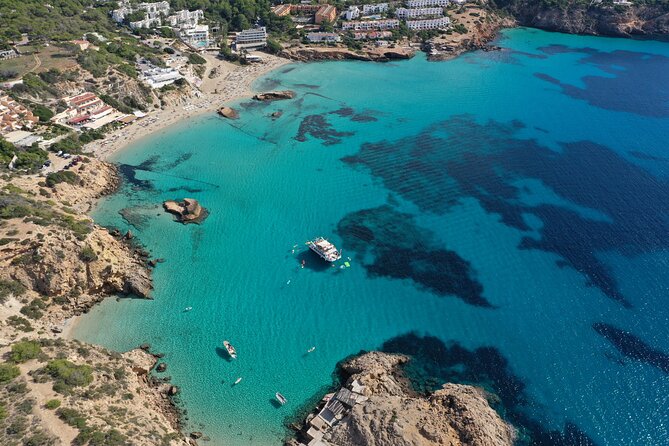 Ibiza Beach Hopping Cruise with Paddleboards, Drinks and Food 6h - Cala Bassa: a second beach stop with a different feel