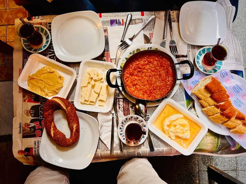Istanbul: Guided Food Tour with Ferry Ride and Tastings - Starting at the Spice Bazaar with a proper breakfast