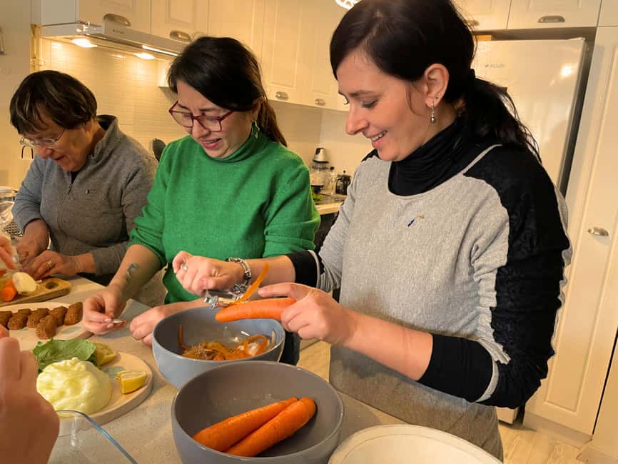 Istanbul Home Cooking Course - Cook and Eat - Sitting down to a Turkish home feast