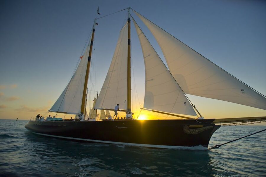 Key West: Schooner Sunset Sail with Food & Drinks - Setting out from William Street