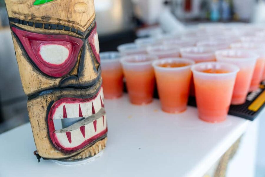 Key West Signature Sunset Cruise with Open Bar, Food & Music - Crew service and small hands-on moments
