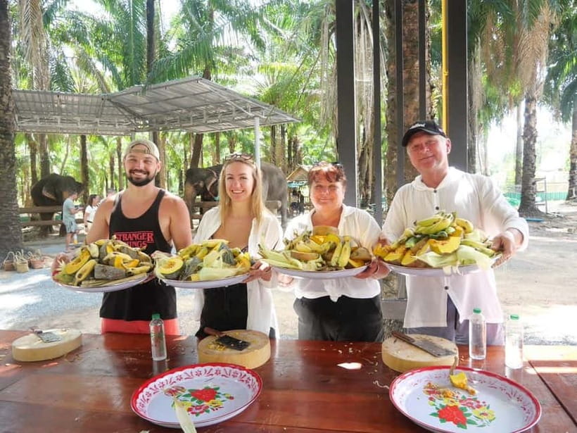 Krabi: Elephant Feeding Program with Food Preparation - Key points to know before booking