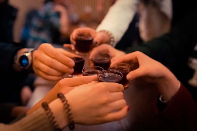 Krakow: 6-Course Full Polish Food Tour with Vodka Tasting - Dessert arrives after a serious meal