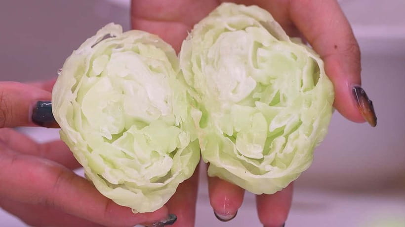 Kyoto: Replica food making experience - The optional lettuce replica