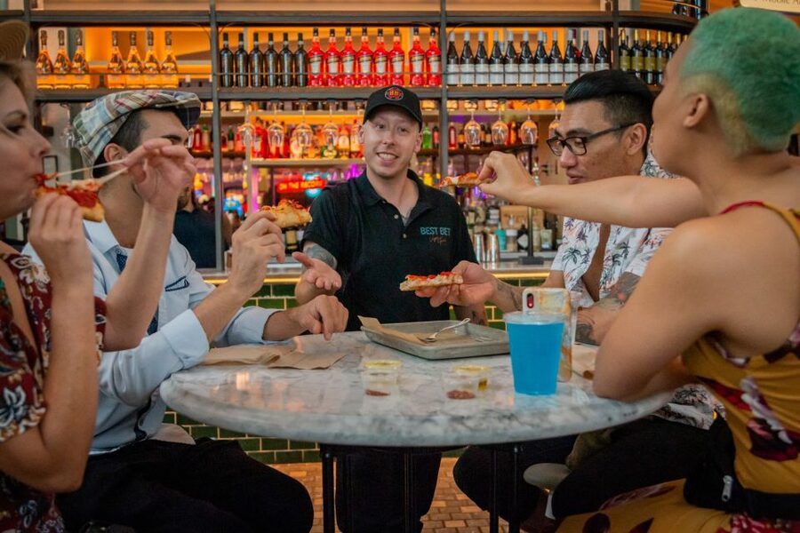 Las Vegas: Foodie Walking Tour on The Strip with Tastings - ARIA, Crystals, and the useful indoor connection