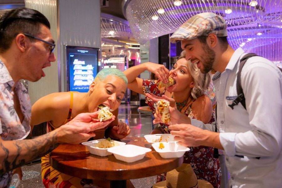 Las Vegas: Foodie Walking Tour on The Strip with Tastings - The guide and the small-group setting