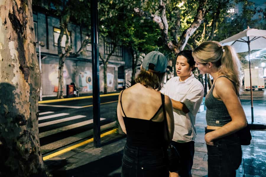 Late night food tour in Shanghai's French Concession - Starting near Xintiandi and the old concession