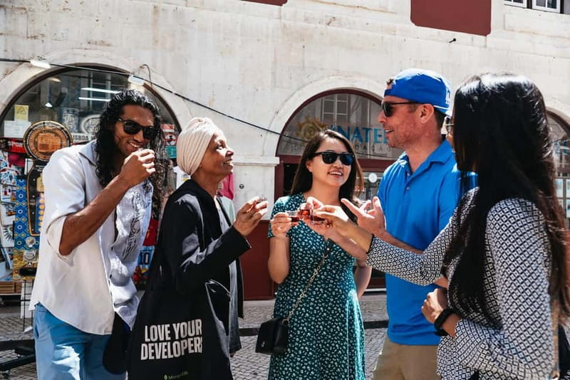 Lisbon: Baixa District Food Tour with Dinner and Drinks - Ginjinha Sem Rival and Lisbon’s classic cherry drink