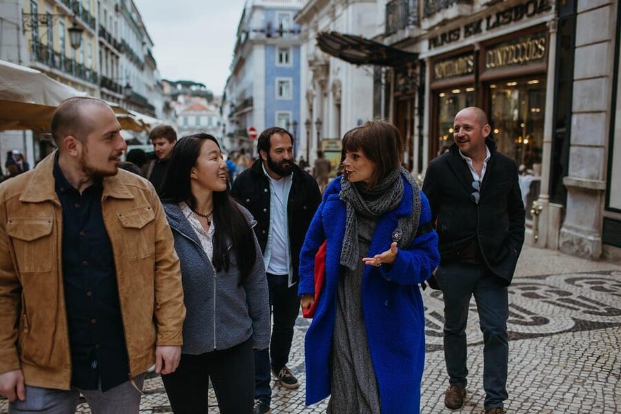 Lisbon: Evening Food & Wine Tour in Bairro Alto - Flame-roasted chouriço at Grapes & Bites