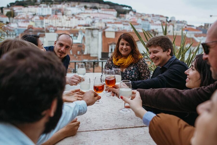 Lisbon: Evening Food & Wine Tour in Bairro Alto - Lisbon views and a short history lesson