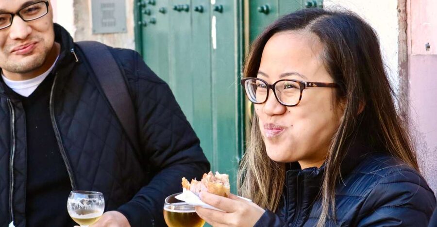 Lisbon Food Tour: 10+ Tastings of Local Delicacies & Wines - Warm pastel de nata and the secret dish