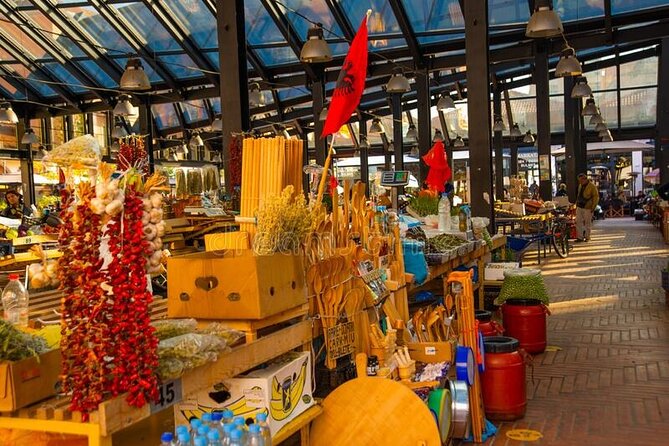 Local food experience & walking tour of Tirana - Pazari i Ri and the final meal
