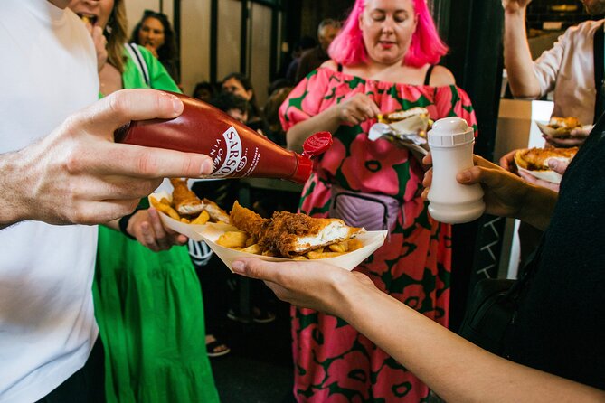 London Borough Market & London Bridge Food Tour - Fish and chips at Fish! Borough Market Restaurant