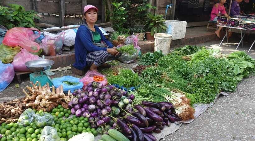 Luang Prabang: Foodie Walking Tour & Monk Blessing - Starting with Luang Prabang’s food stalls