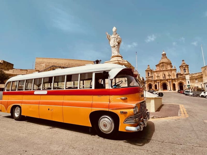 Malta: 5 hr Vintage Bus Tour - Mdina & Blue Grotto inc. food - Why this vintage bus tour works for a first day in Malta