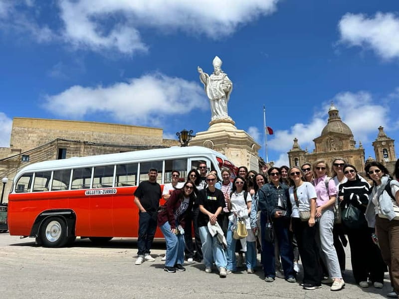 Malta: 5 hr Vintage Bus Tour - Mdina & Blue Grotto inc. food - Blue Grotto: the tour’s optional highlight