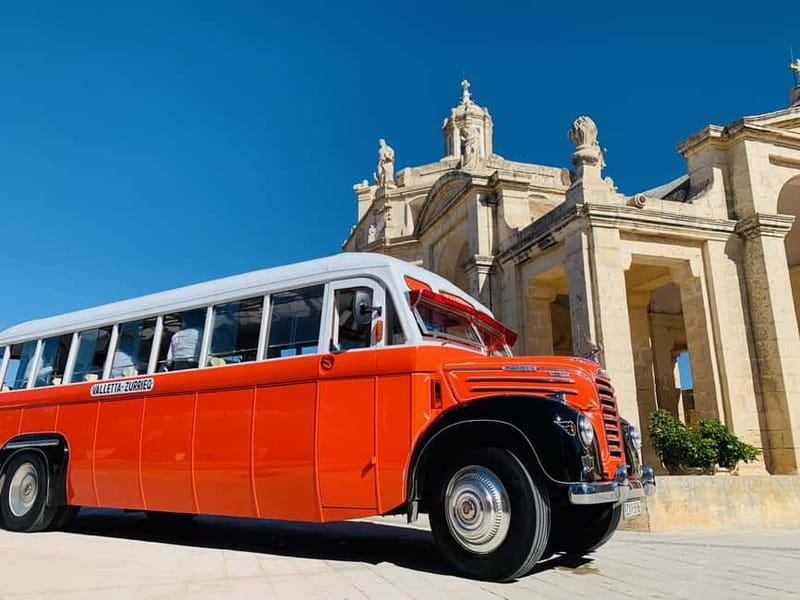 Malta: 5 hr Vintage Bus Tour - Mdina & Blue Grotto inc. food - Dingli Cliffs: Malta’s highest viewpoint