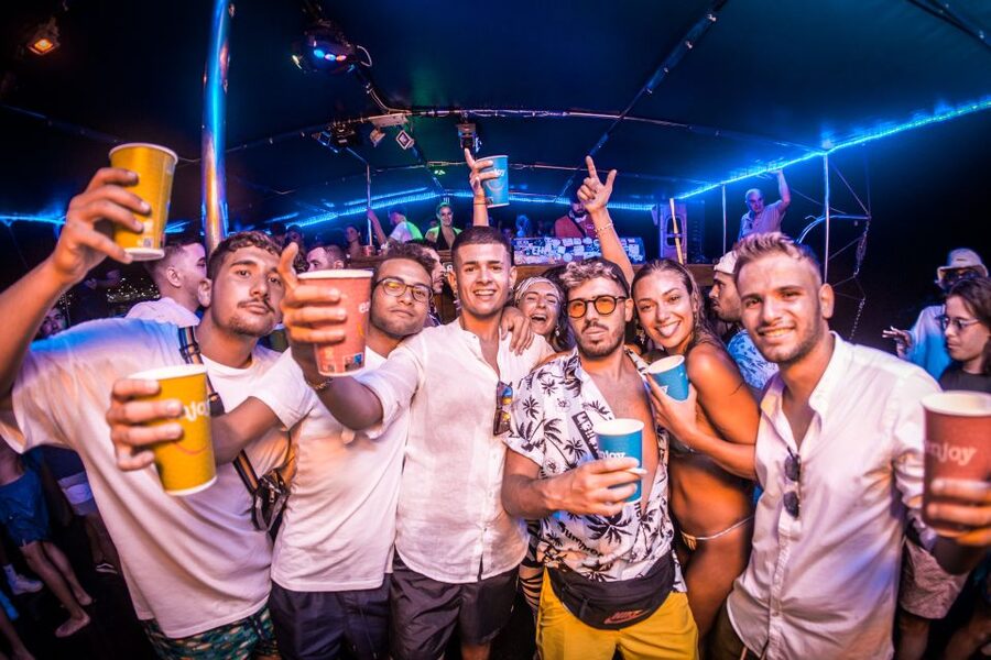 Malta: Lazy Pirate Boat Party with Drinks & Food - Returning to Sliema around midnight
