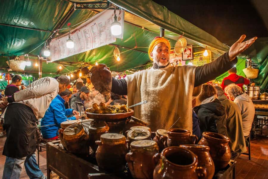 Marrakech: Jemma El Fnaa Food Tour with Dinner - Starting in Jemaa El Fnaa after dark