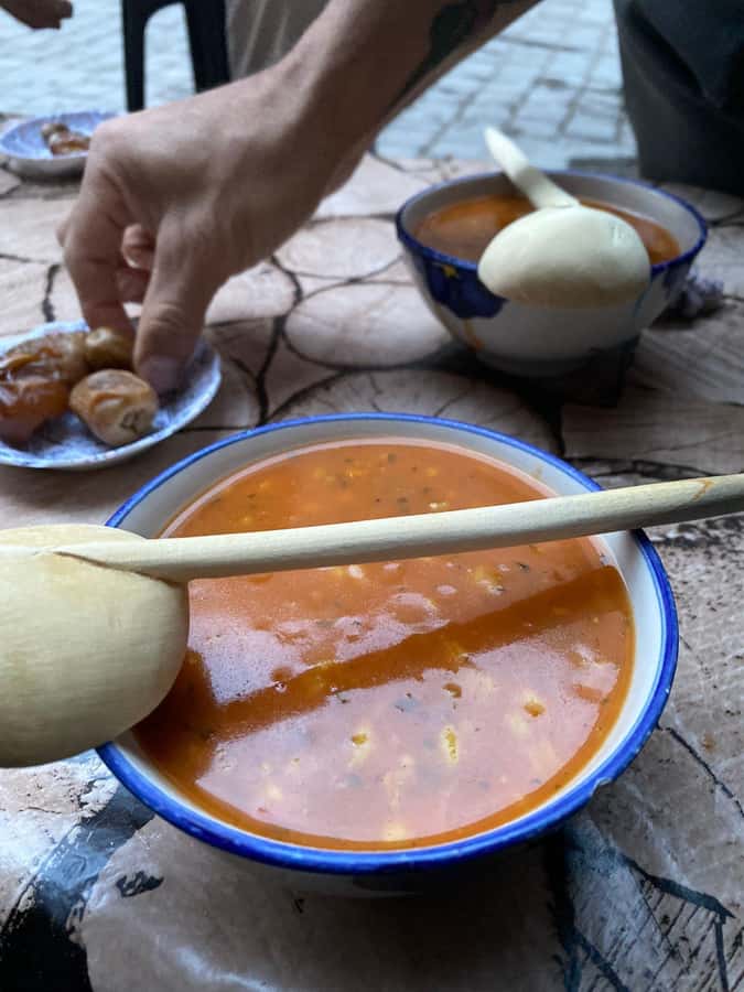 Marrakech Night Street Food Tour / Taste The Real Marrakech - Starting with Moroccan pancakes and soup