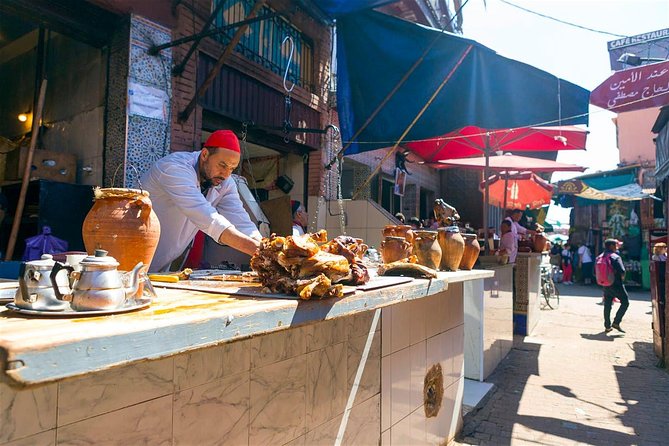 Marrakech: Street Food Tour by Night - Sweet pastries, almond drink, and the first tastings