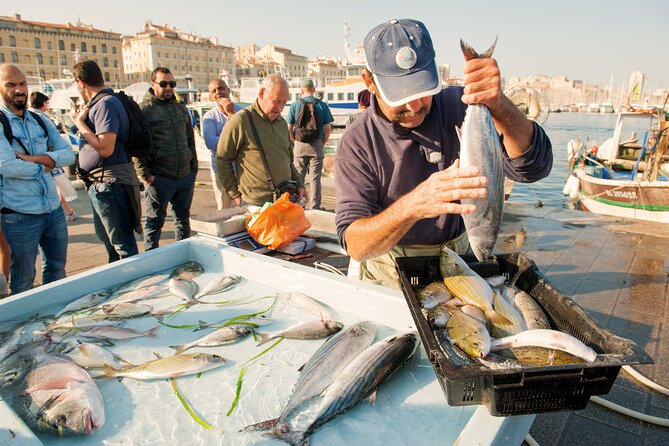 Marseille Food Tour – Full Meal of Local Tastes by Do Eat Better - Starting at the Vieux Port with camembert and pastis