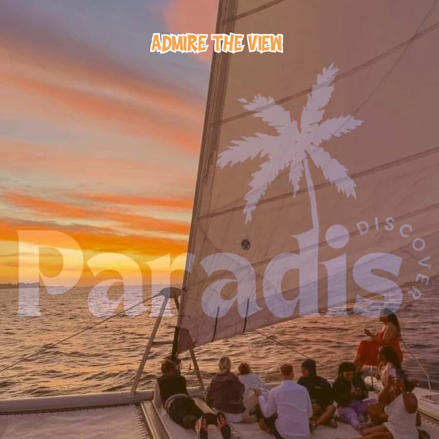 Mauritius: Catamaran Sunset Cruise with Food, Drinks & DJ - Sunset is the highlight