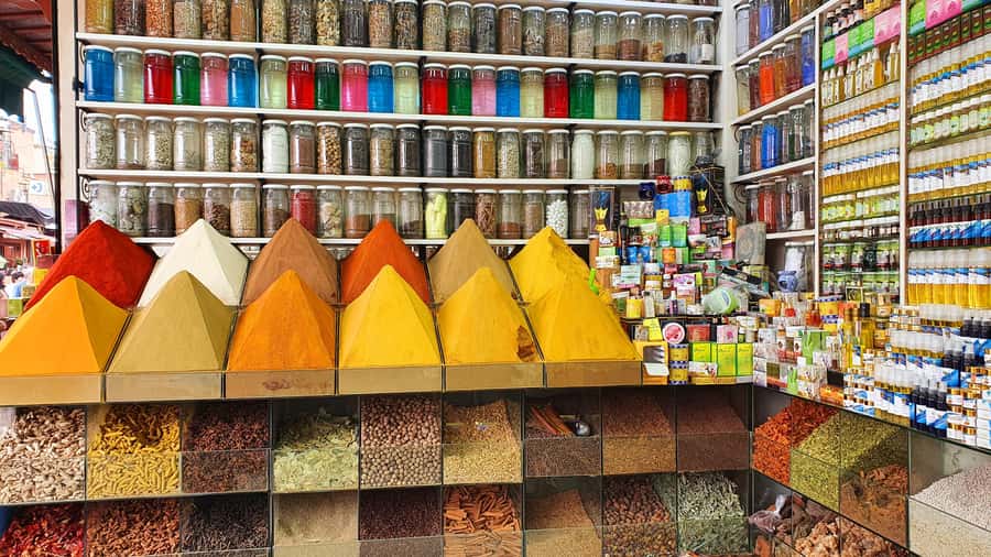 Medina Tasting Tour: Experience Local Street Food & Culture! - Spices, olives, and a look behind the stalls