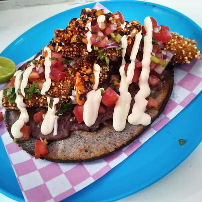 Mexico City: Vegan and Vegetarian Street Food Adventure - Paseo de la Reforma and food beyond the tourist core