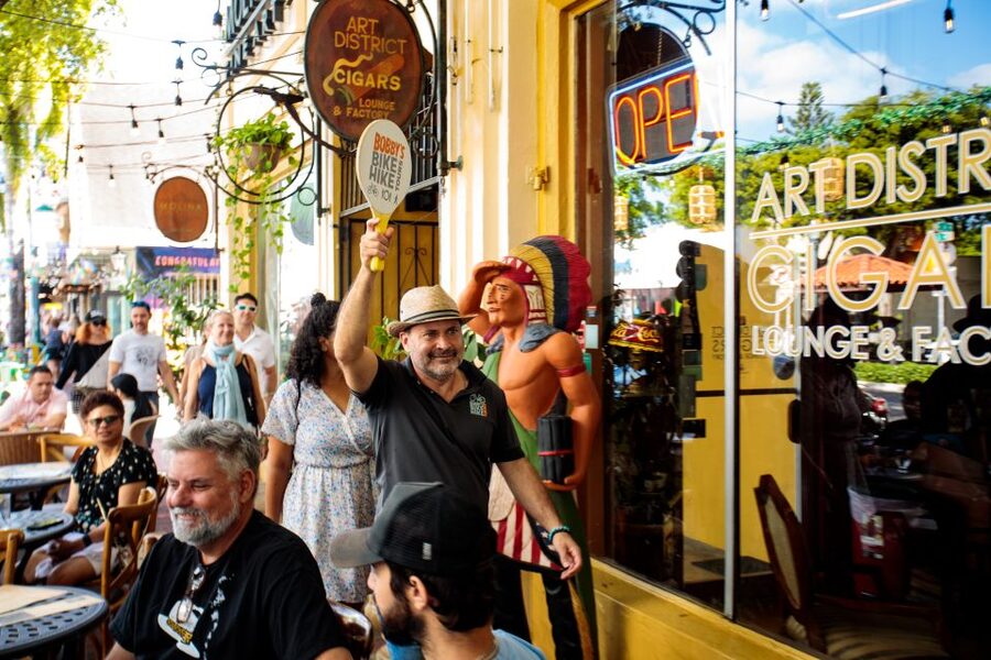 Miami: Little Havana Cuban Food and Culture Walking Tour - Rooster Alley, art, cars, and local shops
