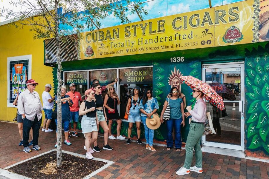 Miami: Little Havana Food Walking Tour with Tastings - The first tastings: mariquitas, malanga, and plantain cups