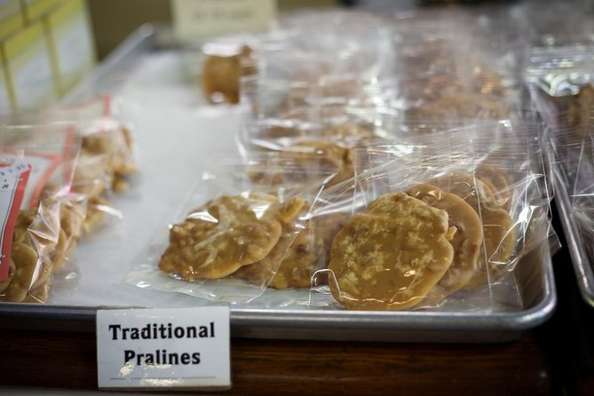 New Orleans Cocktail and Food History Tour - Leah’s Pralines adds sugar, pecans, and a family story