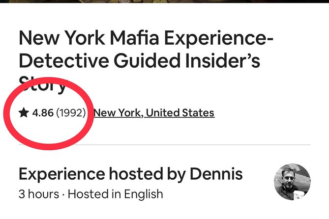 New York City Mafia and Local Food Tour led by NYPD Guides - Starting at John’s of 12th Street