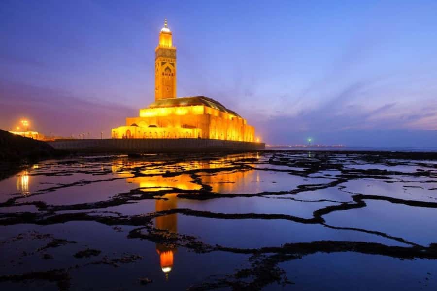 Night Tour of Casablanca with Street Food Tasting - Maarif and the modern city